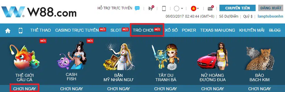 Hinh 1 game ban ca tai w88